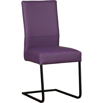 Leren eetkamerstoel Remix - Toledo Aubergine (paars) -, Huis en Inrichting, Stoelen, Overige kleuren, Nieuw, Ophalen of Verzenden