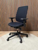 Refurbished NPR 1813 Bureaustoel - Merk Haworth Lively, Verzenden, Zwart, Zo goed als nieuw, Bureaustoel