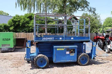 Veiling: Schaarhoogwerker JLG 260MRT Diesel 9.92m 2008, Zakelijke goederen, Machines en Bouw | Liften, Steigers en Ladders, Ophalen