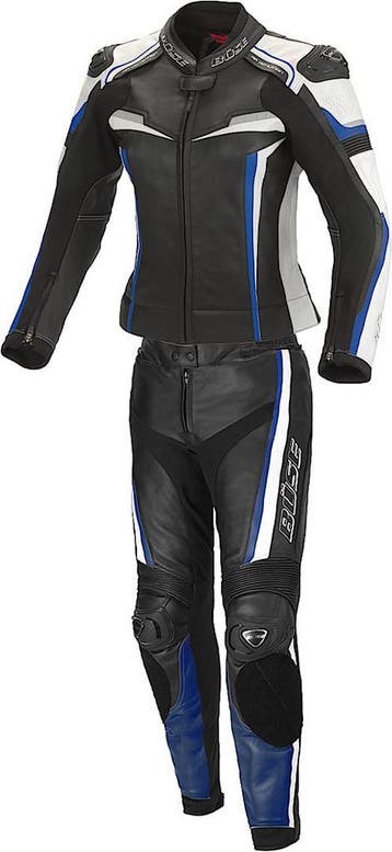 Büse Mille Dames Zwart Blauw 2-Delig Motorpak, Motoren, Nieuw met kaartje, Dames, Büse, Combipak