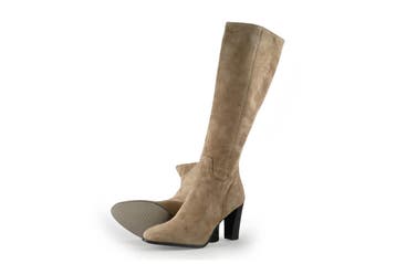 Notre-V Laarzen in maat 36 Beige, Verzenden, Beige, Zo goed als nieuw, Hoge laarzen