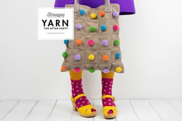 Haakpatroon Tas met Pompons - Polka Pop Tote - Scheepjes D, Ophalen of Verzenden, Nieuw