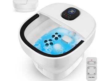 Niceey Voetenbad Opvouwbaar Massagebad - Wit/zwart, Verzenden, Nieuw