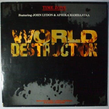 Time Zone featuring John Lydon & Afrika Bambaataa - World..., Cd's en Dvd's, Verzenden, Nieuw in verpakking