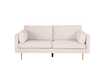 3-Zitsbank - Knut -  Beige - Rib - Jörn, Verzenden, Nieuw
