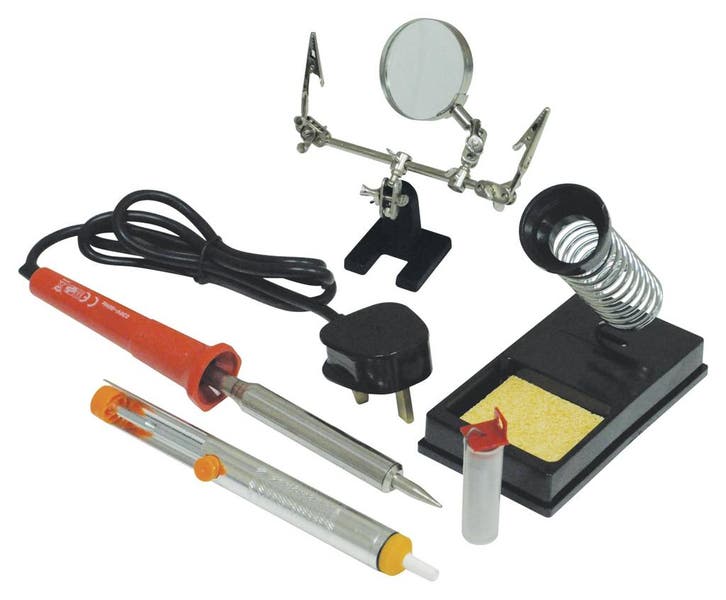 Soldeerbout set met houder, Muziek en Instrumenten, Instrumenten | Toebehoren, Verzenden