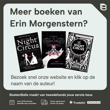 The Night Circus - Erin Morgenstern 9781784879662, Verzenden, Zo goed als nieuw, Erin Morgenstern