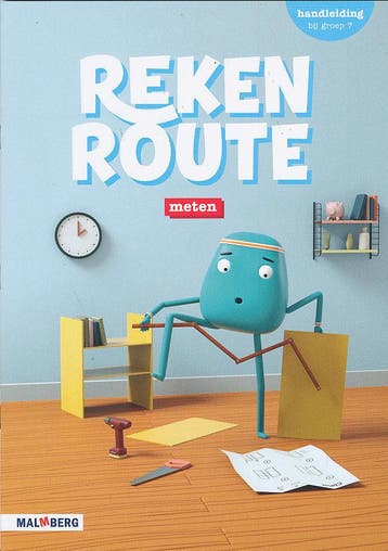 Reken Route Deel Handleiding Meten groep 7, Verzenden, Nieuw