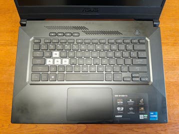 Asus TUF Dash F15 FX516PR | i7 11370H | 24gb DDR4 | 500gb..., 64 GB of meer, Refurbished, Ophalen of Verzenden, SSD
