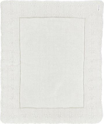 Meyco Baby Romantic Flower boxkleed - offwhite - 77x97cm, Kinderen en Baby's, Boxen, Verzenden, Nieuw