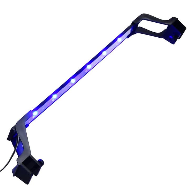 vidaXL Aquariumlamp met klemmen LED 55-70 cm blauw en wit, Dieren en Toebehoren, Overige Dieren-accessoires, Nieuw, Verzenden