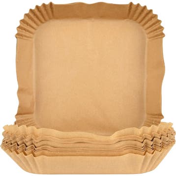 Benson Airfryer bakpapier vierkant 24 cm - 100 wegwerp ba..., Ophalen of Verzenden, Nieuw