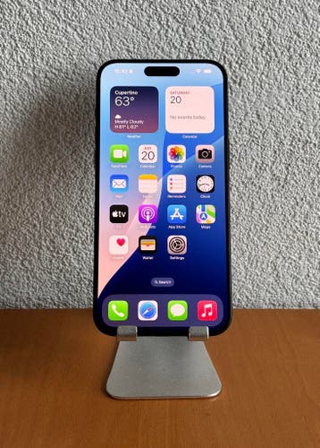 Apple iPhone 15 Pro Max 256GB / Garantie / Zonder Face-ID, 256 GB, Zwart, IPhone 15 Pro Max, Refurbished