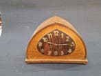 Amsterdamse School klok - Art Deco Hout - 1920-1930 -