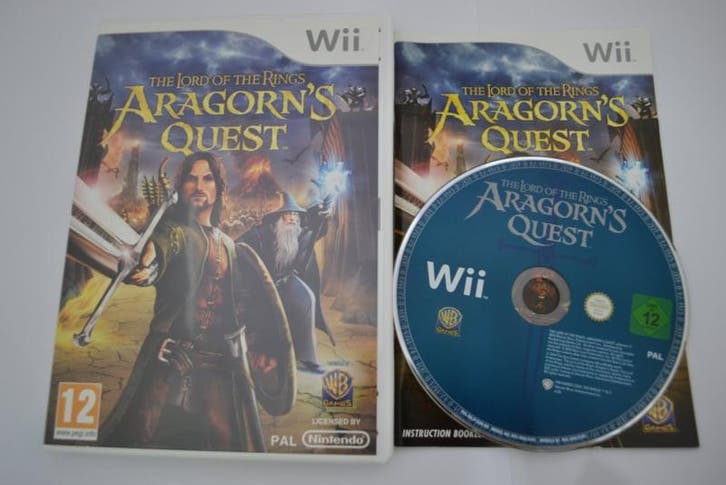 Lord of the Rings - Aragorns Quest (Wii UKV), Spelcomputers en Games, Games | Nintendo Wii, Zo goed als nieuw, Verzenden