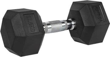 VirtuFit Hexa Dumbbell Pro - 17.5 kg - Per Stuk afhaaldeal!, Ophalen, Nieuw