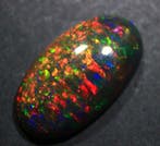 Ct. 5.70 Natuurlijke Ethiopische zwarte opaal - Cabochon -