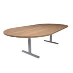 T-poot vergadertafel, ovaal model, 240x120cm, Overige plaatsen, Ophalen of Verzenden, Nieuw in verpakking, Bureau