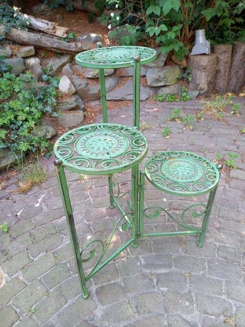 Large 3 Level Plant Stand - Standaard - Metaal
