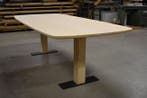 Nieuwe Deens ovale essenhouten tafel 240 x 110 cm AANBIEDING, Overige houtsoorten, 100 tot 150 cm, Vijf personen of meer, Ovaal