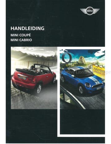 2011 MINI INSTRUCTIEBOEKJE NEDERLANDS, Auto diversen, Handleidingen en Instructieboekjes