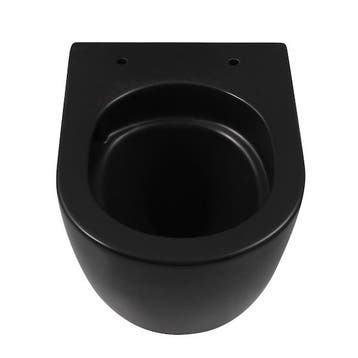 SALE - Ravius 48 - Mat zwart - Toiletpot met zitting -, Ophalen of Verzenden, Nieuw