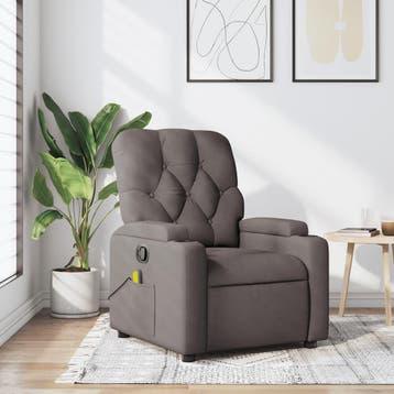 Relaxfauteuil 6-punts Massage | Laatste Stuk!, Nieuw, 75 tot 100 cm, Ophalen of Verzenden, Modern