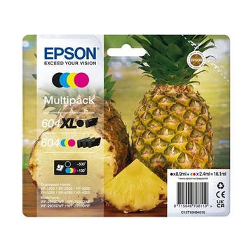 Epson 604XL (T10H9) multipack Inktcartridge (origineel), Verzenden, Nieuw, Cartridge, Epson