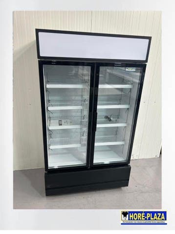 Glasdeur Koelkast Horeca | Dubbeldeurs | LED Display, Nieuw in verpakking