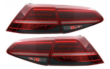 LED Dynamische Achterlichten Golf 7.5 Look Vland Geschikt..., Auto-onderdelen, Ophalen of Verzenden, Nieuw, Volkswagen