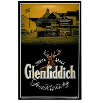 Glenfiddich single malt reclamebord, Verzamelen, Ophalen of Verzenden, Nieuw