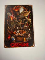 Gremlins Metal plate 30 bij 40 cm, Huis en Inrichting, Woonaccessoires | Tekstborden en Spreuken, Verzenden, Nieuw