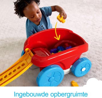 Mega Bloks First Builders Blokkenschepwagen -, Verzenden, Nieuw