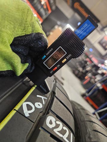 285/30/22 101Y AO HANKOOK ZOMERBANDEN 6,8MM PROFIEL 4X, Ophalen, Gebruikt, 285 mm, Overige maten