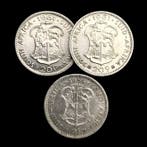 Zuid-Afrika. 3 Silver (2x 20 Cents - 1st decimal series + 1x