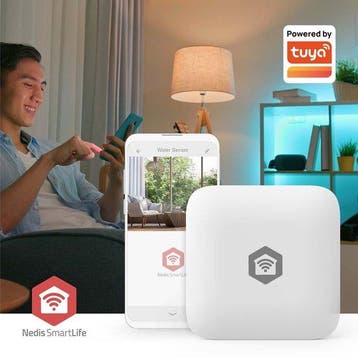 Watermelder - Lekkagemelder - Zigbee 3.0 - Wit - Nedis, Verzenden, Zo goed als nieuw