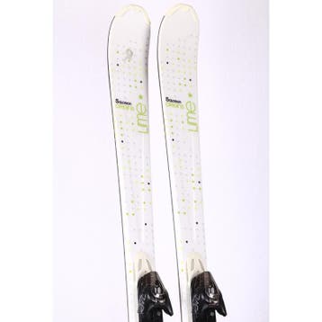 167 dames skis SALOMON ORIGINS LIME, woodcore + Salomon Z10, Verzenden, Gebruikt, Salomon