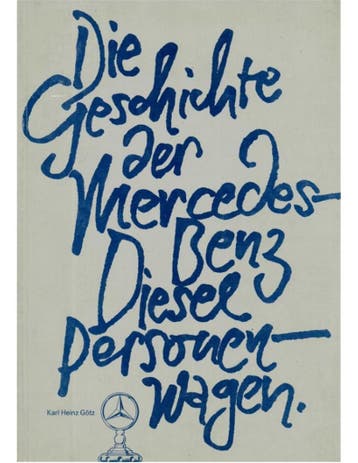 DIE GESCHICHTE DER MERCEDES-BENZ DIESEL PERSONENWAGEN, Boeken, Auto's | Boeken, Nieuw, Author