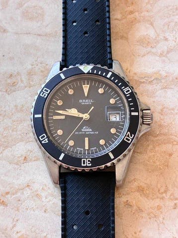 Breil - Diver 200m - Manta - Case MRP 503-305 - vintage -, Nieuw