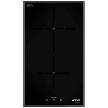 €499 Smeg Universal SI5322B kookplaat Zwart Ingebouwd 30, Witgoed en Apparatuur, Ophalen of Verzenden, Nieuw