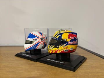 Spark 1:5 - Model raceauto (2) - F1 Drivers Helmets Pack -, Nieuw