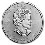 Canadian Maple Leaf 1 oz 2019 (slechts 17.5% boven spot), Verzenden, Noord-Amerika, Losse munt, Zilver