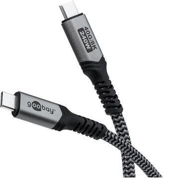 Xiaomi oplaadkabel | USB C  USB C | Goobay | 1.8 meter, Verzenden, Nieuw