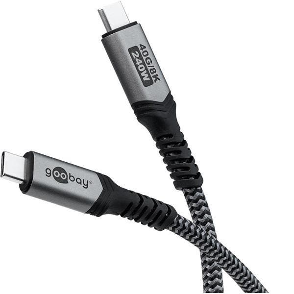 Xiaomi oplaadkabel | USB C  USB C | Goobay | 1.8 meter, Telecommunicatie, Mobiele telefoons | Toebehoren en Onderdelen, Nieuw