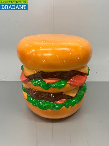 HCB Polyester Broodje Hamburger Burger 68 cm Reclame, Ophalen of Verzenden, Nieuw in verpakking