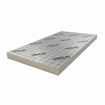 PIR 2-zijdig Aluminium 2400x1200x20mm Rd:0.91 (=2,88mÂ²), Minder dan 4 cm, Nieuw, Hardschuim (Pir), Minder dan 5 m²