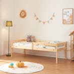 Kinderbed Sonkajärvi met onderschuifbed 90x200 cm naturel [e, Verzenden, Nieuw