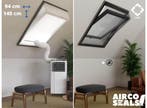 Raamafdichtingskit Mobiele Airco - Met Hor – 94 x 140 cm, Verzenden, Nieuw