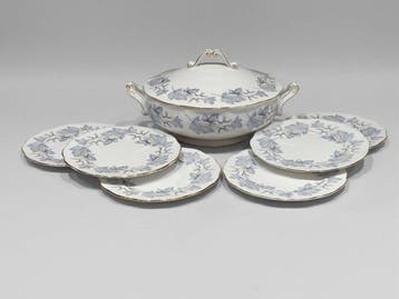 royal albert - Tafelservies (7) - zilveresdoorn -