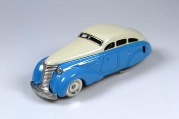 Schuco - Nr. 1010 Maybach Limousine Turn-Back Car, US-Zone, Antiek en Kunst, Antiek | Speelgoed
